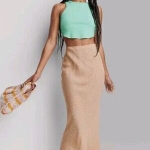 Wild Fable Beige Maxi Skirt